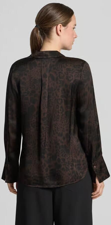 S.Oliver BLACK LABEL Regular fit blouse met lange mouwen van pure viscose - Foto 3