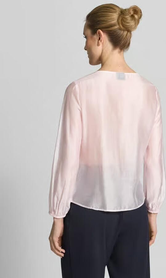 S.Oliver BLACK LABEL regular fit blouse van lyocellmix