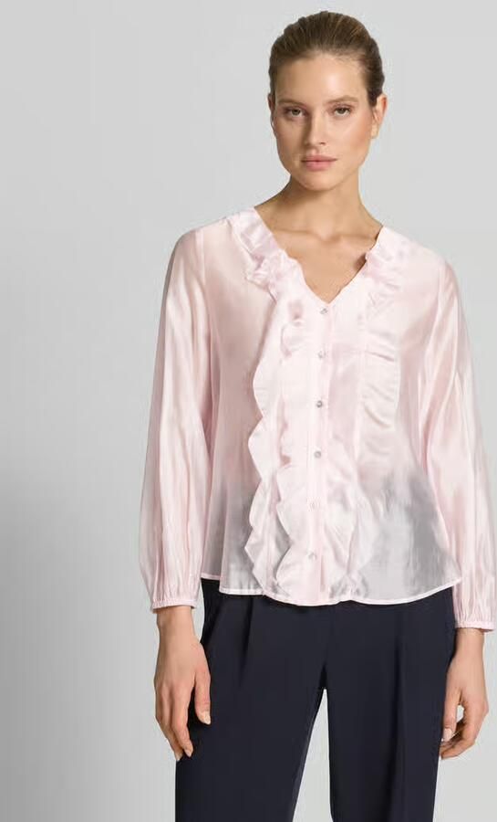 S.Oliver BLACK LABEL regular fit blouse van lyocellmix - Foto 4