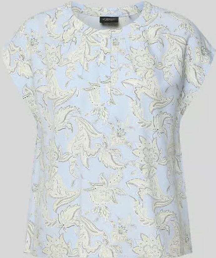 S.Oliver BLACK LABEL regular fit blouse van pure viscose - Foto 2