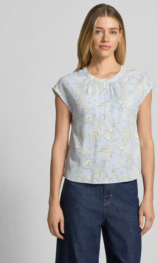 S.Oliver BLACK LABEL regular fit blouse van pure viscose - Foto 4