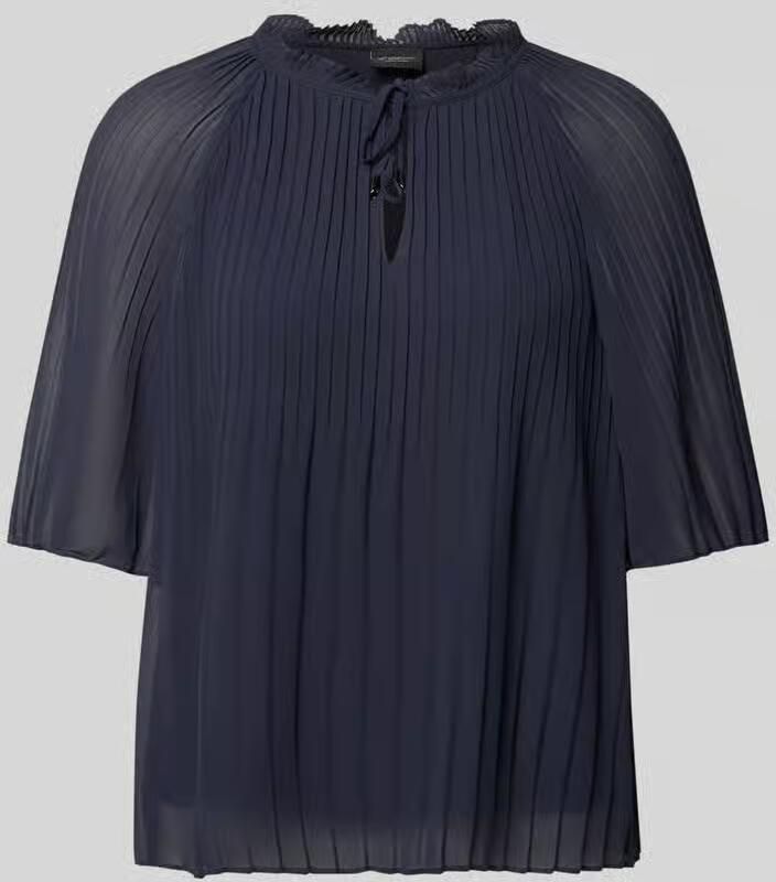 S.Oliver BLACK LABEL regular fit blouses in plissélook