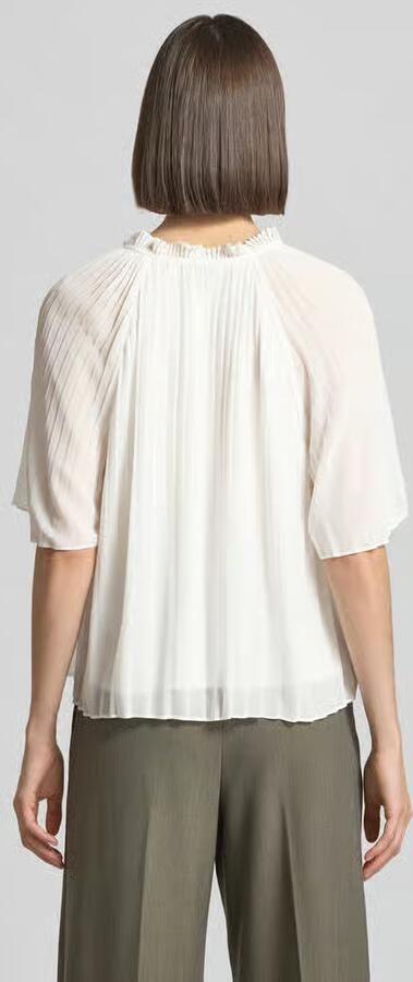 S.Oliver BLACK LABEL regular fit blouses in plissélook - Foto 3