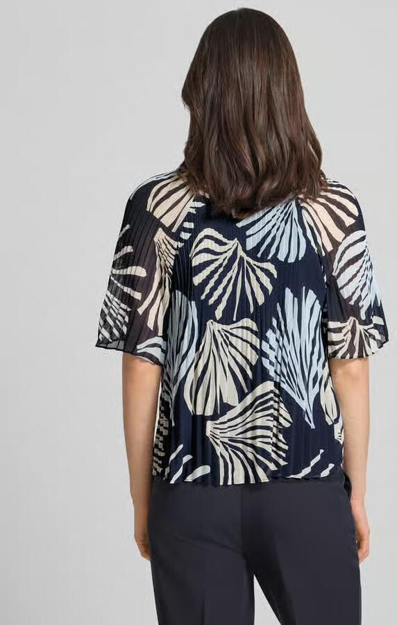S.Oliver BLACK LABEL regular fit blouses in plissélook - Foto 2