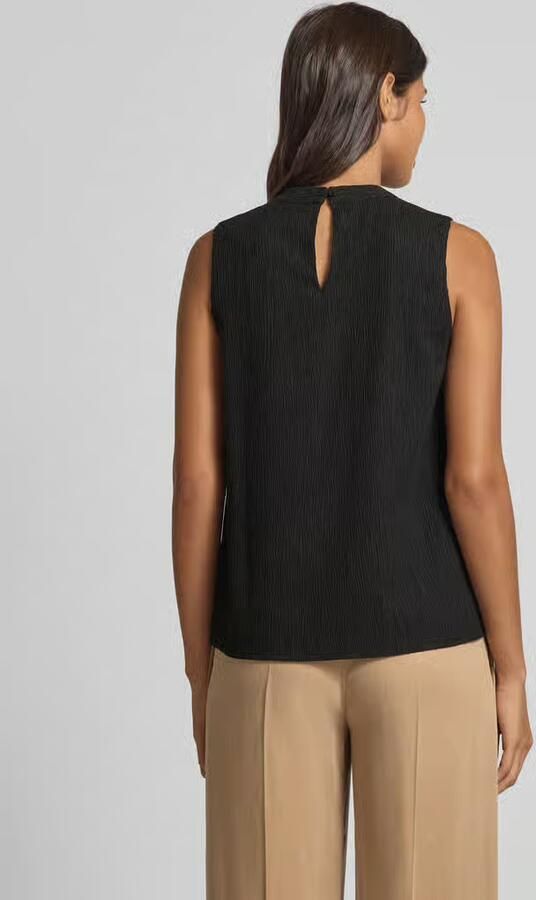 S.Oliver BLACK LABEL Regular fit blousetop van lyocellmix