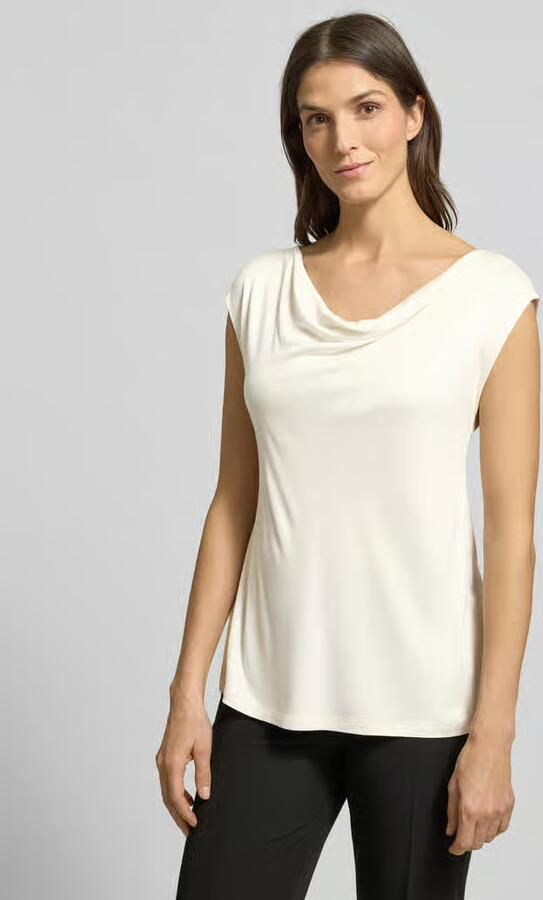 S.Oliver BLACK LABEL Regular fit blousetop van pure viscose - Foto 5