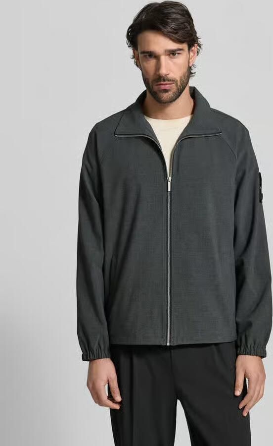 S.Oliver BLACK LABEL Regular Fit Blouson met raglanmouwen - Foto 5