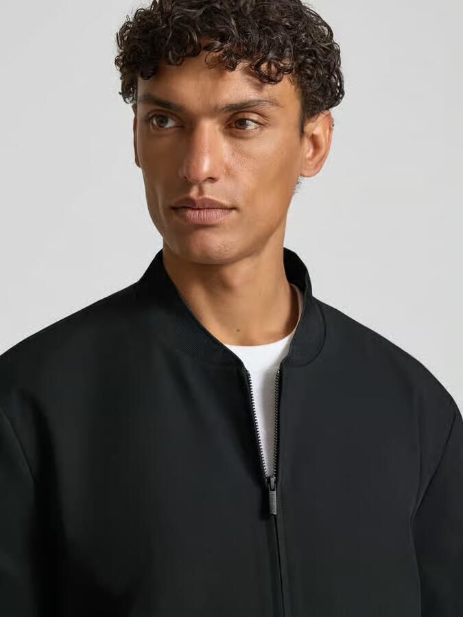 S.Oliver BLACK LABEL regular fit blouson met viscose