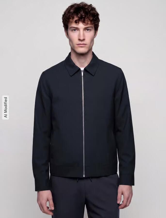 S.Oliver BLACK LABEL Regular fit blouson met viscose - Foto 2
