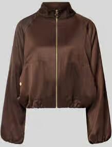 S.Oliver BLACK LABEL Regular fit blouson van viscosemix