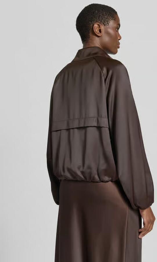 S.Oliver BLACK LABEL Regular fit blouson van viscosemix - Foto 3