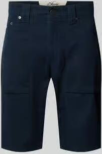 S.Oliver BLACK LABEL regular fit cargoshorts van katoenmix - Foto 3
