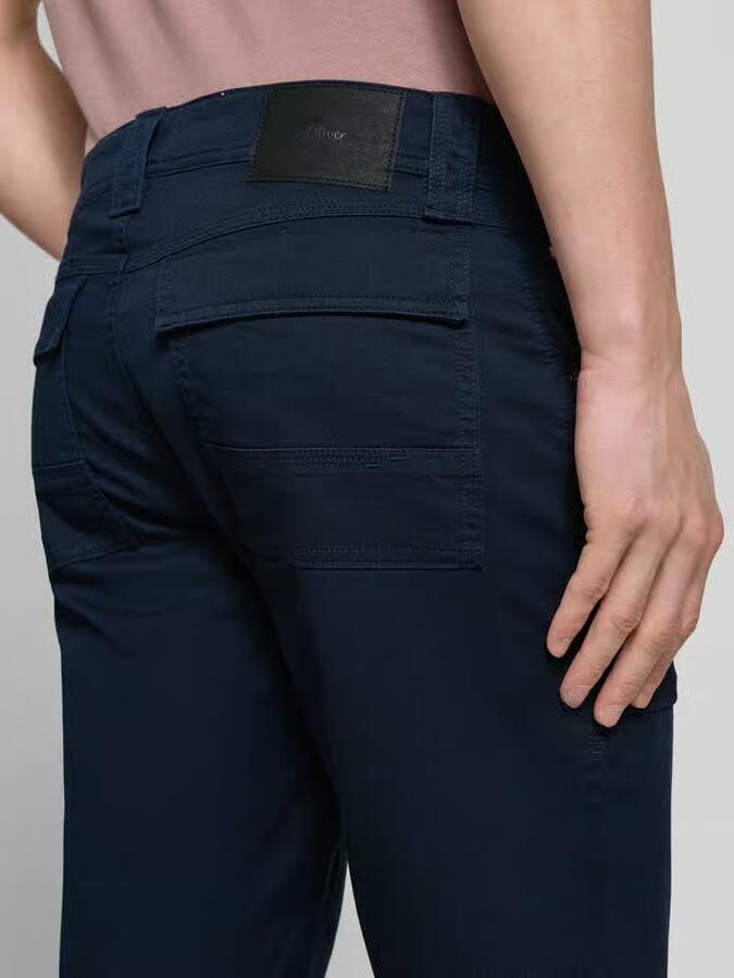 S.Oliver BLACK LABEL regular fit cargoshorts van katoenmix - Foto 3