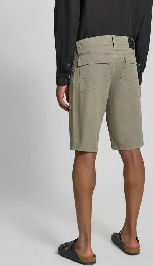 S.Oliver BLACK LABEL regular fit cargoshorts van katoenmix - Foto 3