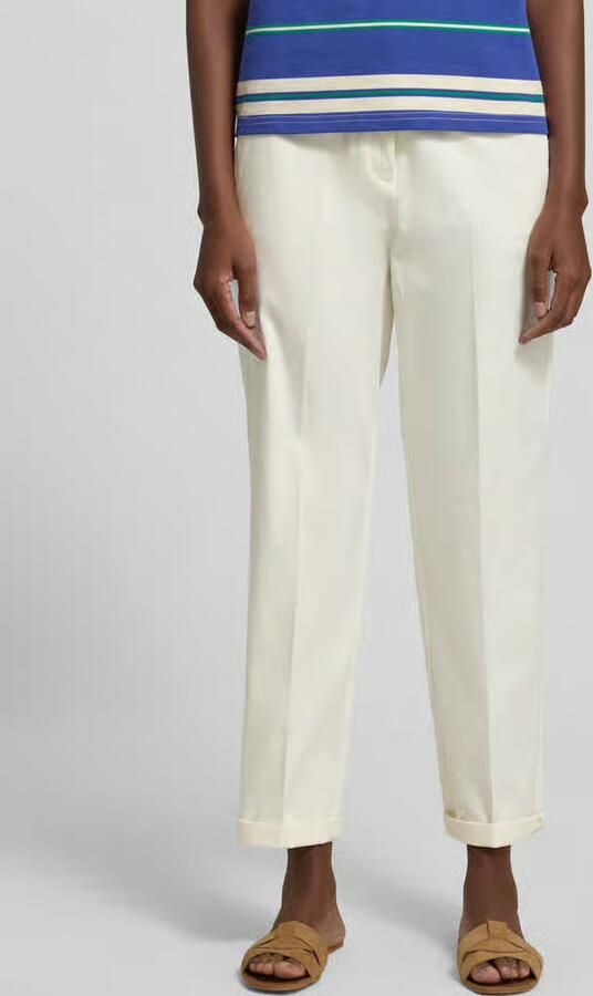 S.Oliver BLACK LABEL regular fit chino van katoenmix - Foto 2