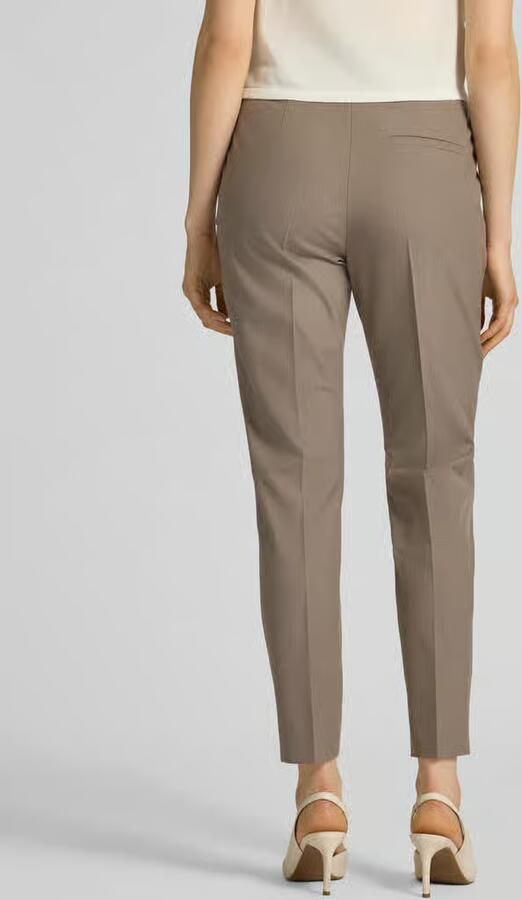 S.Oliver BLACK LABEL regular fit cigarette-broek met viscose
