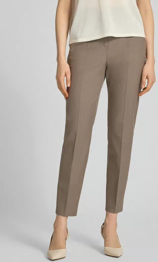 S.Oliver BLACK LABEL regular fit cigarette-broek met viscose - Foto 3