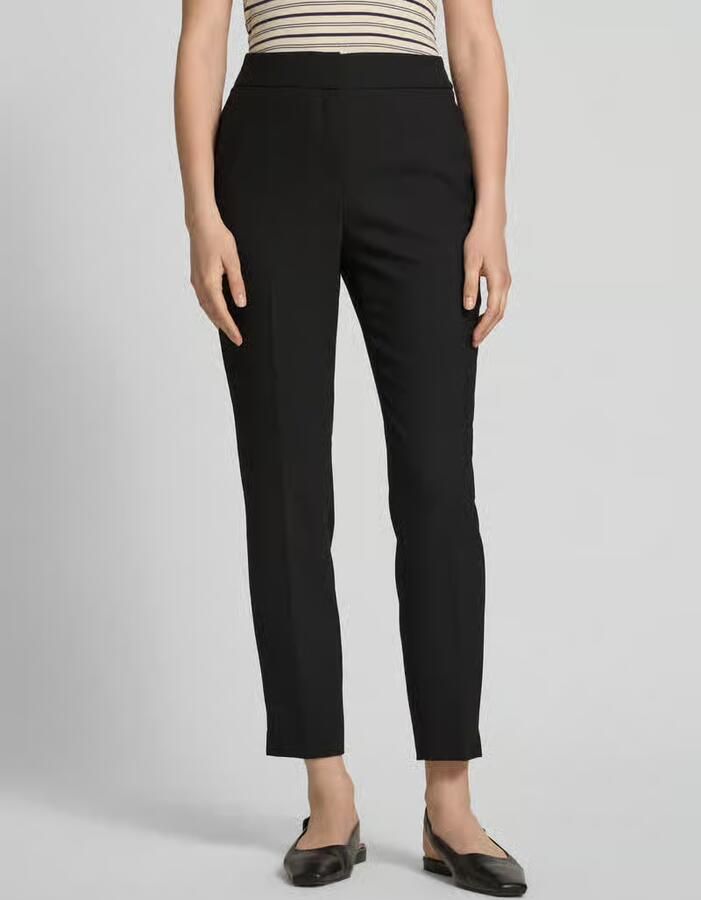 S.Oliver BLACK LABEL Regular fit cigarette pants met viscose model 'SUE' - Foto 3