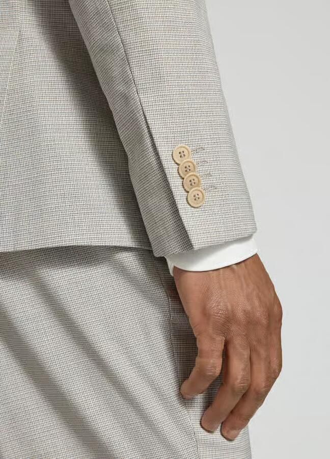 S.Oliver BLACK LABEL Regular fit colbert met 2-knoopssluiting - Foto 2