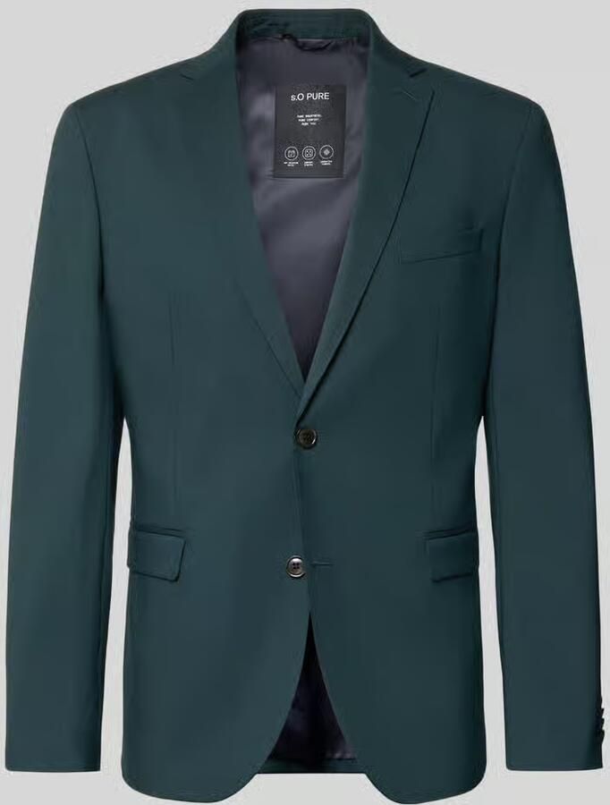 S.Oliver BLACK LABEL Regular fit colbert met viscose