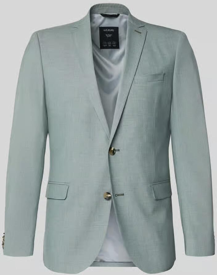S.Oliver BLACK LABEL 2-knoops colbert met reverskraag model 'Opure'