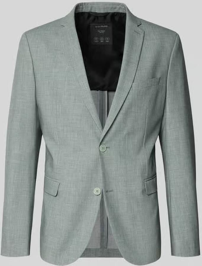S.Oliver BLACK LABEL regular fit colbert met viscose - Foto 2
