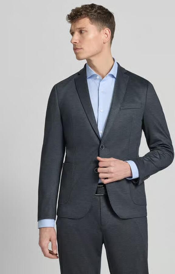 S.Oliver BLACK LABEL regular fit colbert met viscose - Foto 2