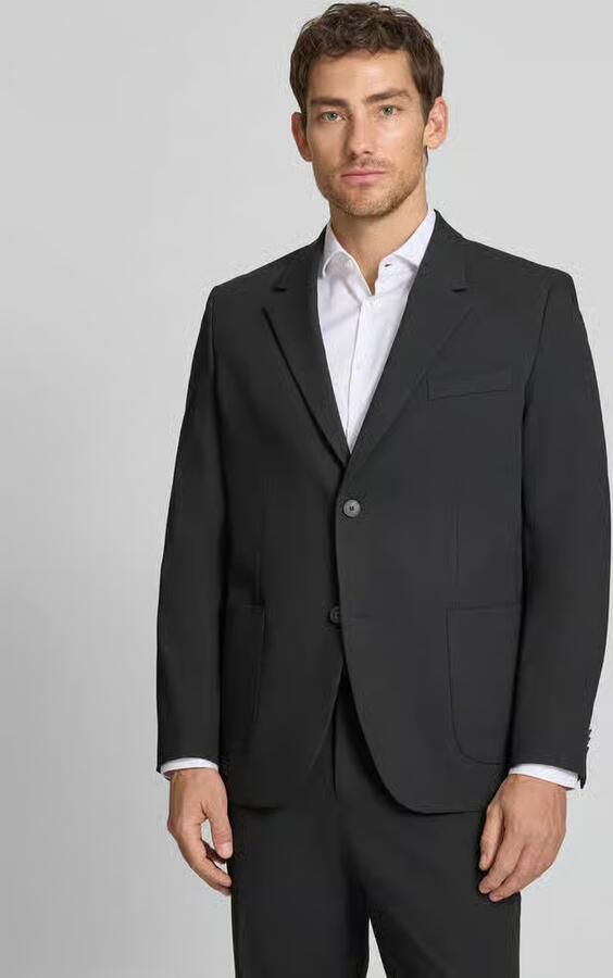 S.Oliver BLACK LABEL regular fit colbert met viscose - Foto 4