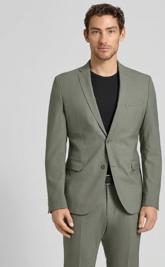 S.Oliver BLACK LABEL regular fit colbert met wol - Foto 4
