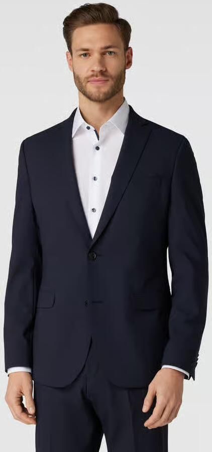 S.Oliver BLACK LABEL Regular fit colbert met wol model 's.O ULTIMATE' - Foto 2
