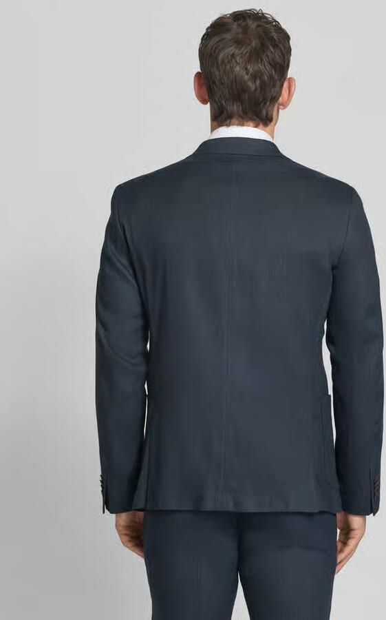 S.Oliver BLACK LABEL regular fit colbert van linnenmix - Foto 4