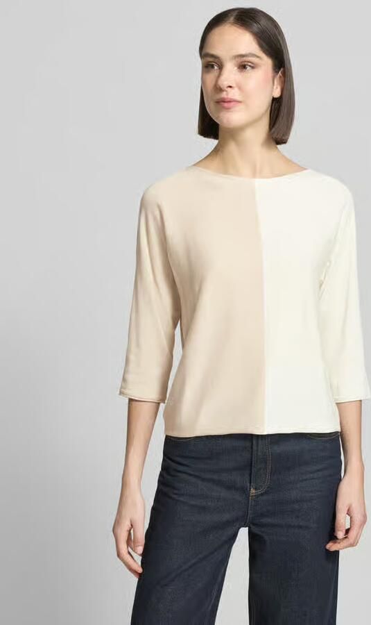 S.Oliver BLACK LABEL regular fit gebreid shirt van katoenmix - Foto 6