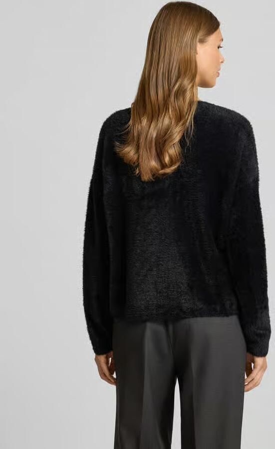 S.Oliver BLACK LABEL Regular fit gebreide pullover met viscose - Foto 4
