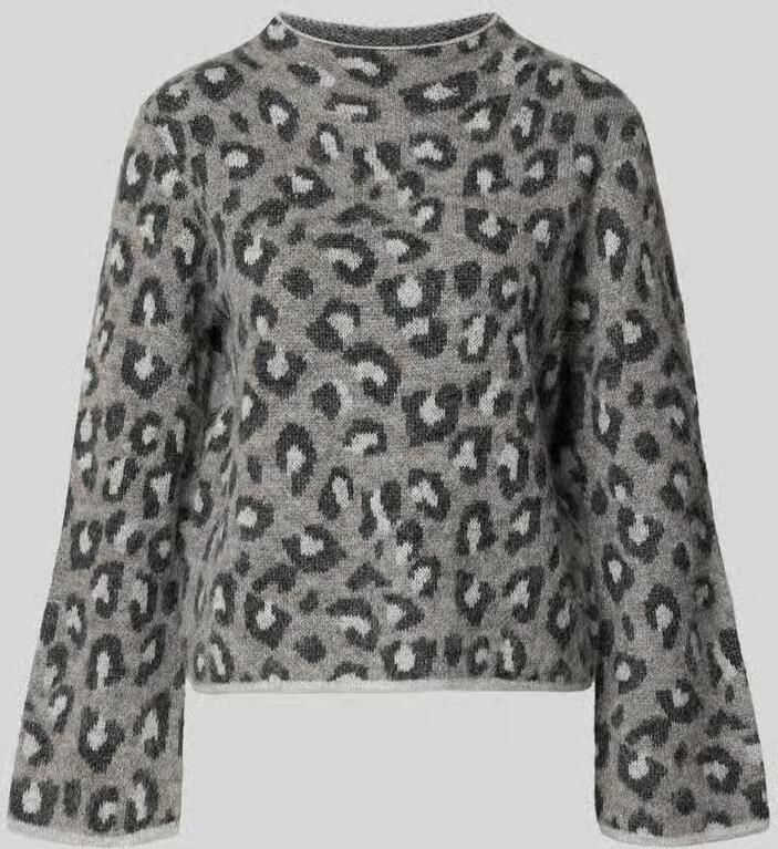 S.Oliver BLACK LABEL Regular fit gebreide pullover met wol