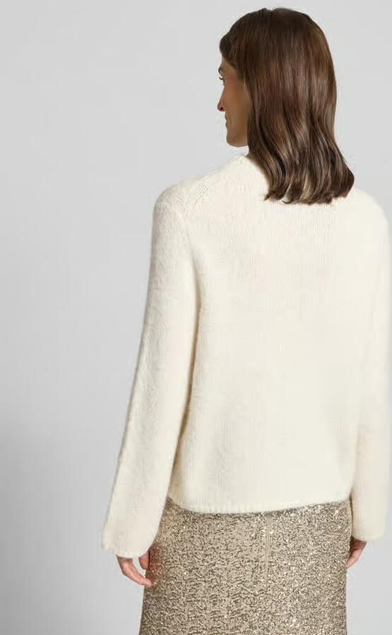 S.Oliver BLACK LABEL Regular fit gebreide pullover met wol - Foto 4