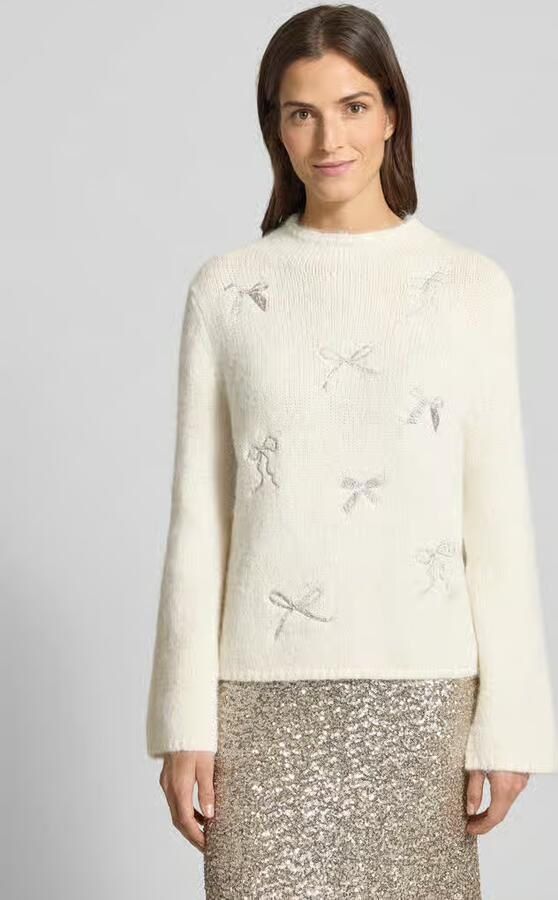 S.Oliver BLACK LABEL Regular fit gebreide pullover met wol - Foto 3