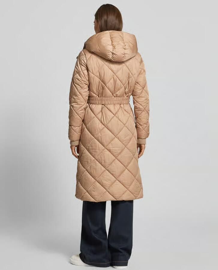 S.Oliver BLACK LABEL Regular fit gewatteerde lange jas met tweewegritssluiting - Foto 3