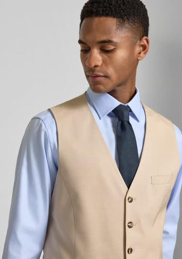 S.Oliver BLACK LABEL regular fit gilet met viscose