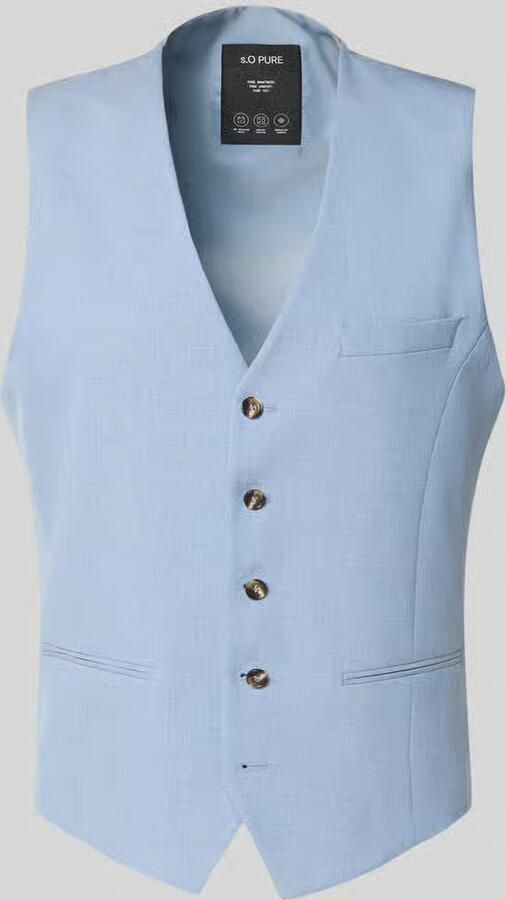 S.Oliver BLACK LABEL regular fit gilet met viscose - Foto 2