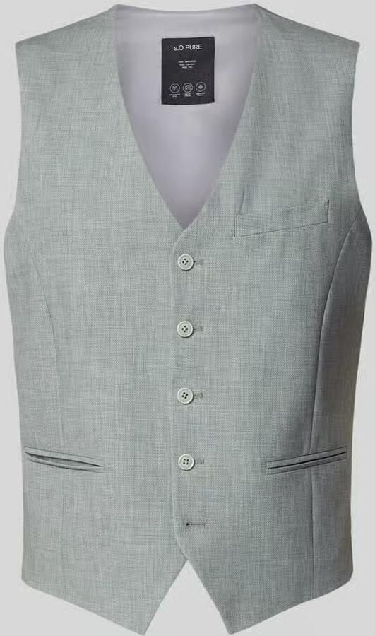 S.Oliver BLACK LABEL regular fit gilet met viscose - Foto 2
