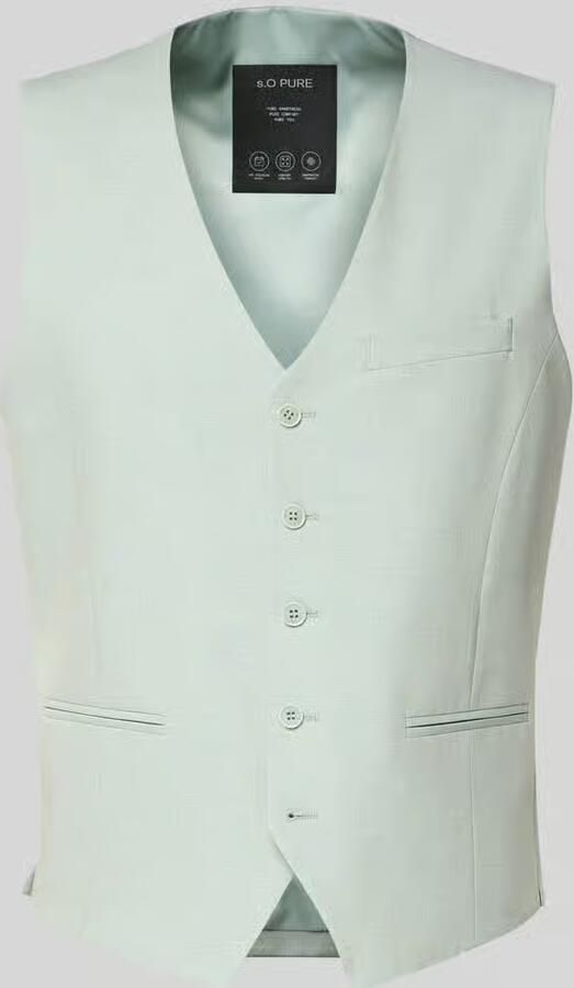 S.Oliver BLACK LABEL regular fit gilet met viscose - Foto 2