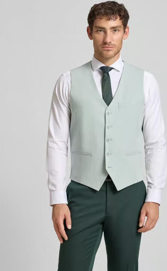 S.Oliver BLACK LABEL regular fit gilet met viscose - Foto 3