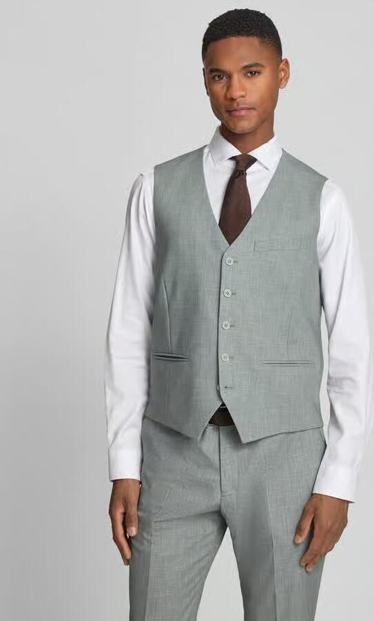 S.Oliver BLACK LABEL regular fit gilet met viscose - Foto 3