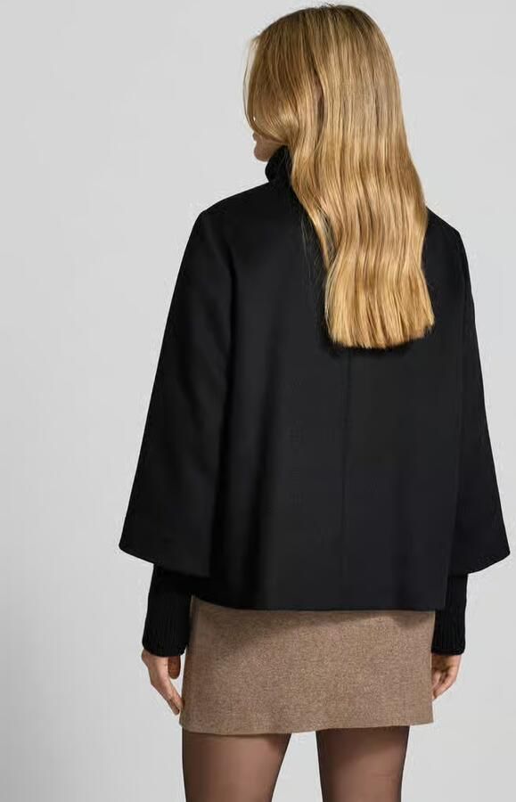 S.Oliver BLACK LABEL Regular fit jack met wol