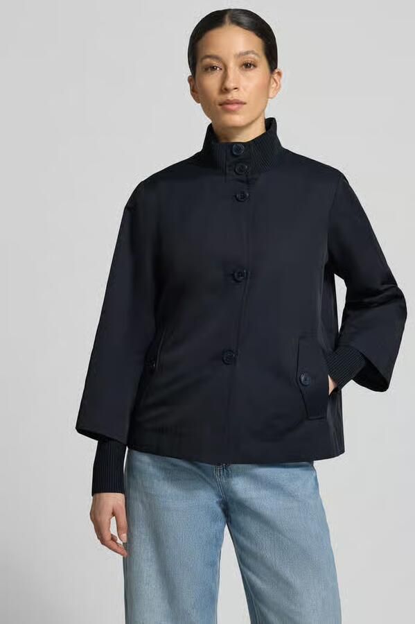 S.Oliver BLACK LABEL regular fit jack van katoenmix - Foto 4