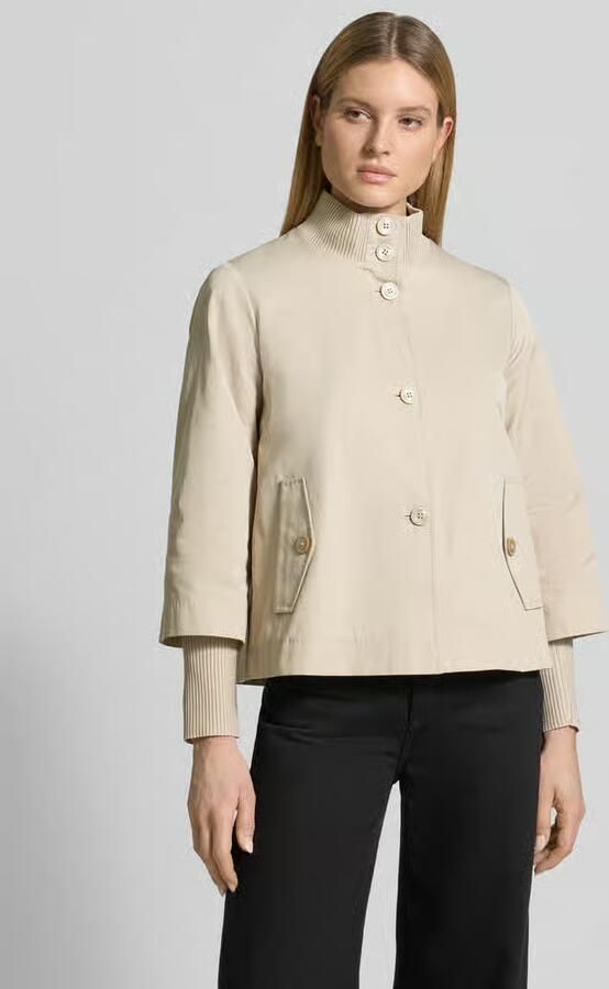 S.Oliver BLACK LABEL regular fit jack van katoenmix - Foto 6