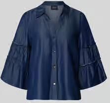 S.Oliver BLACK LABEL regular fit jeansblouse van lyocell - Foto 4