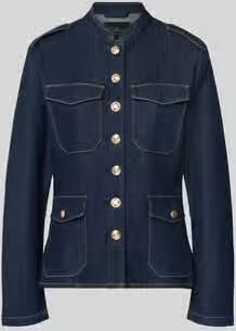 S.Oliver BLACK LABEL Regular fit jeansjack met sierknopen