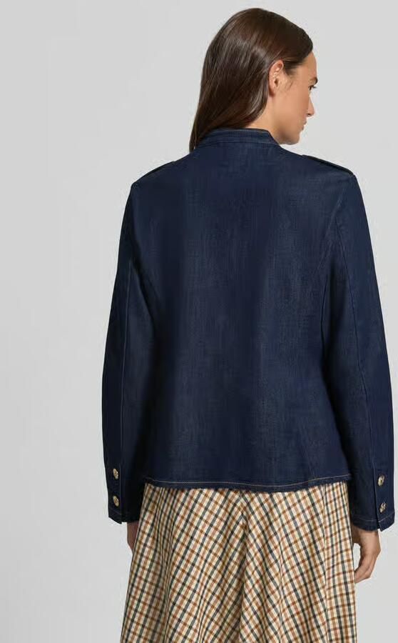 S.Oliver BLACK LABEL Regular fit jeansjack met sierknopen - Foto 3