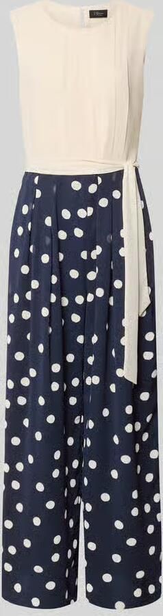 S.Oliver BLACK LABEL regular fit jumpsuit met tailleriem om te strikken - Foto 2